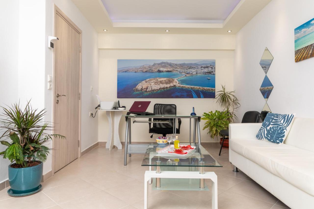 Naxos Diamond Studios Apartments Naxos City Exteriör bild