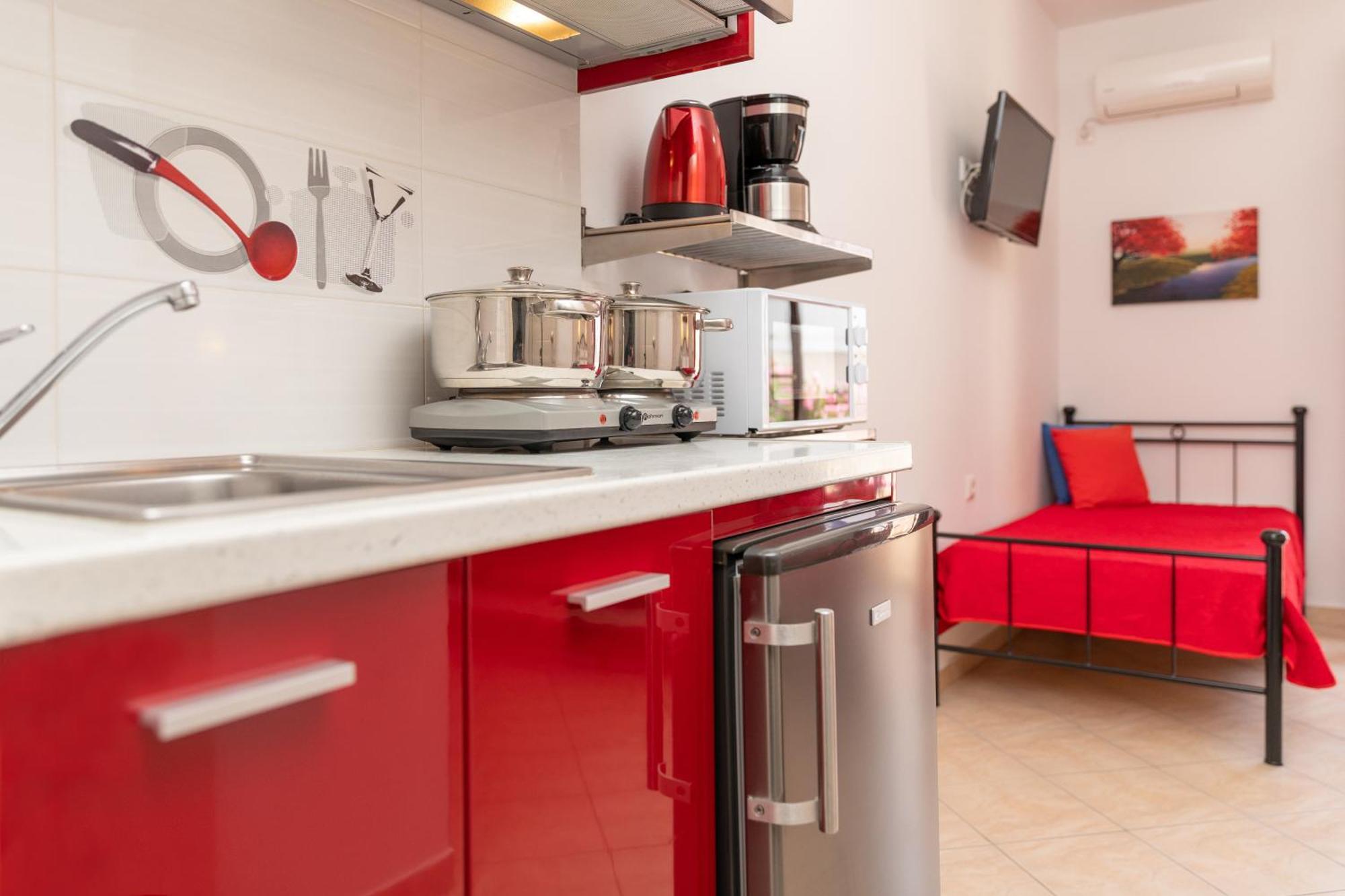 Naxos Diamond Studios Apartments Naxos City Rum bild